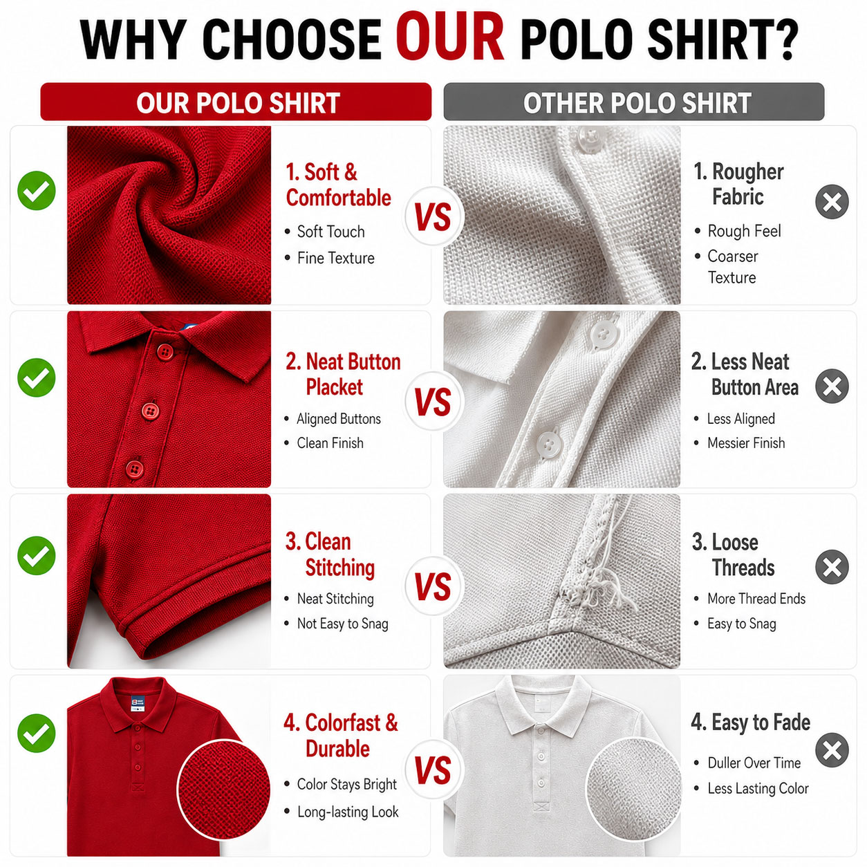 Custom Logo Polo Shirt Men Wom - Polo Shirt Pique recension och pris