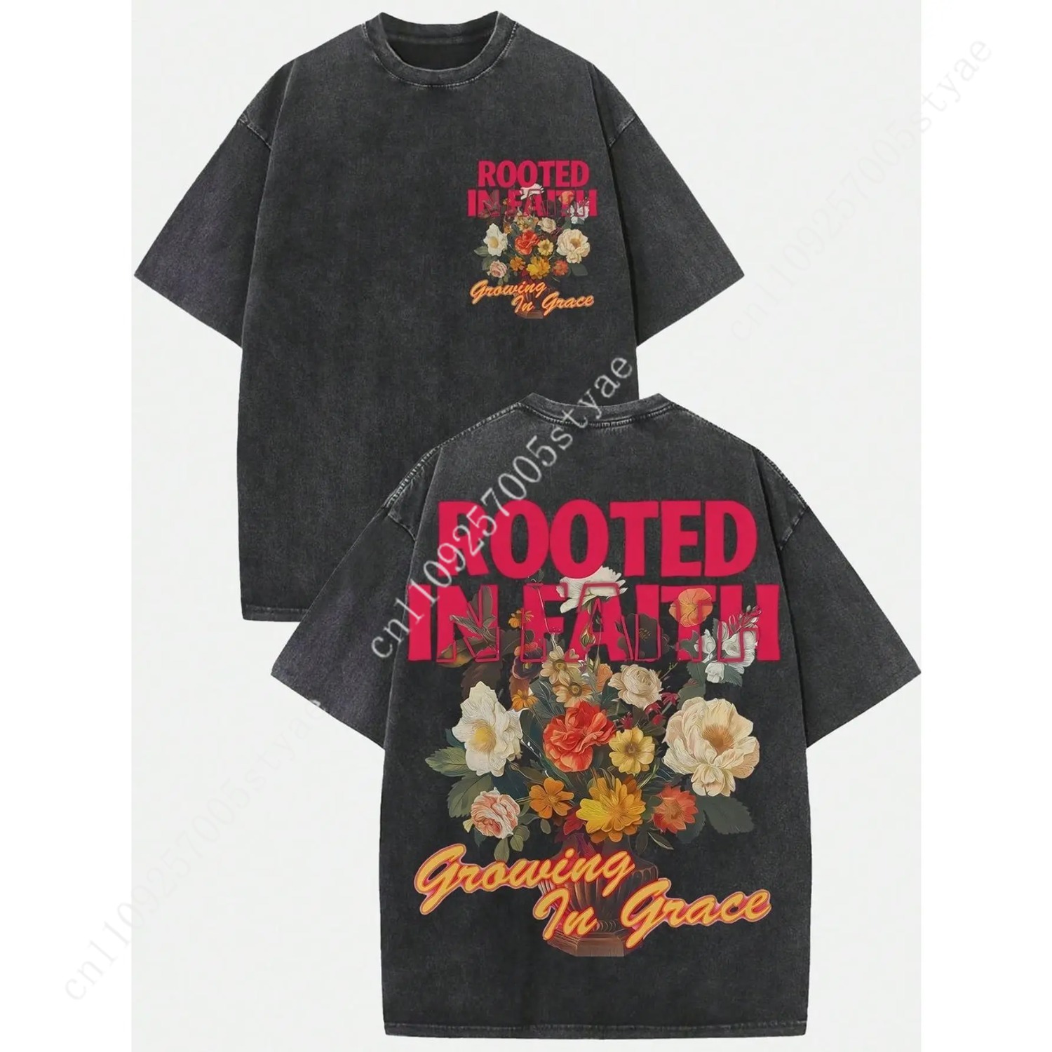 Women'S Vintage Washed 230gsm  - Tee Graphic Print recension och pris