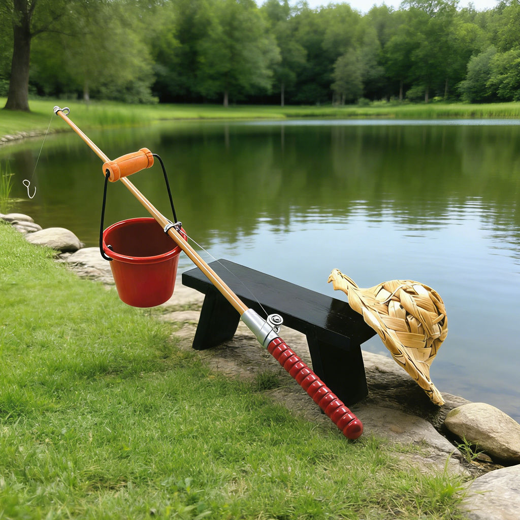 1:12 Dollhouse Miniature Fishi - Bucket Hat Straw recension och pris