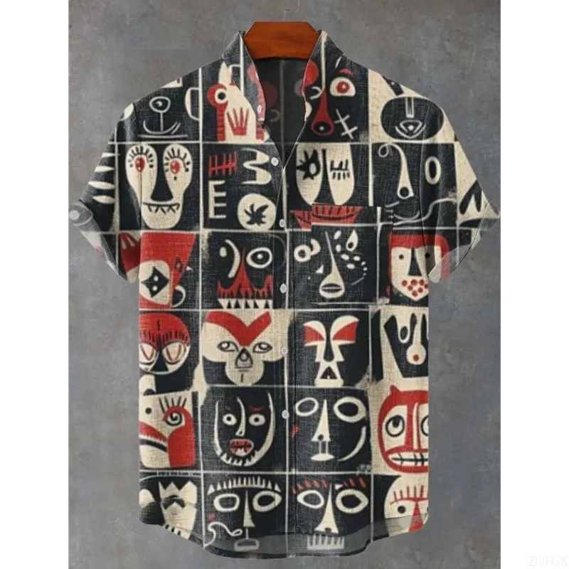 Men's Hawaiian Linen Shirt Sum - Linen Shirt Breathable recension och pris