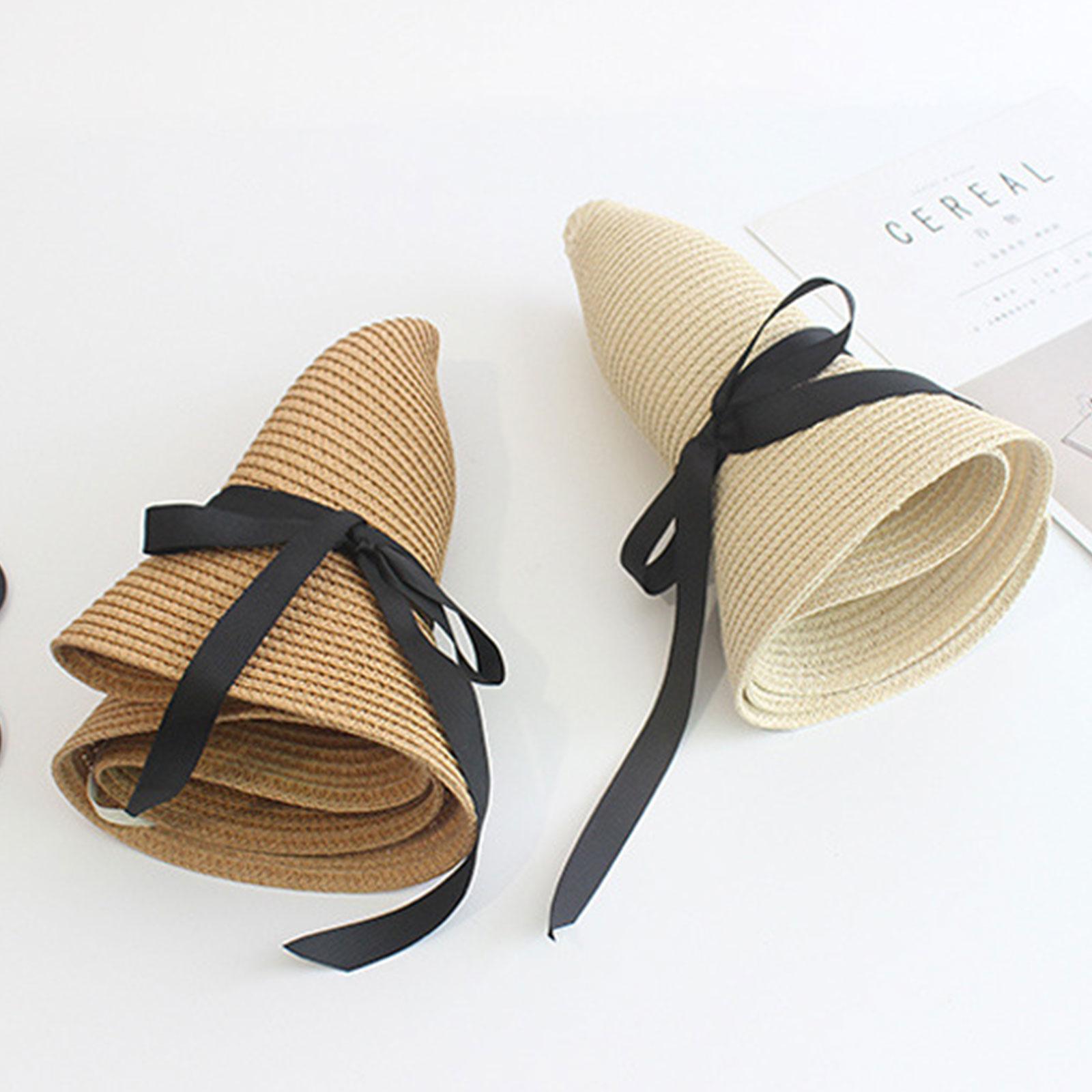 Summer Straw Hat Big Wide Brim - Bucket Hat Straw recension och pris