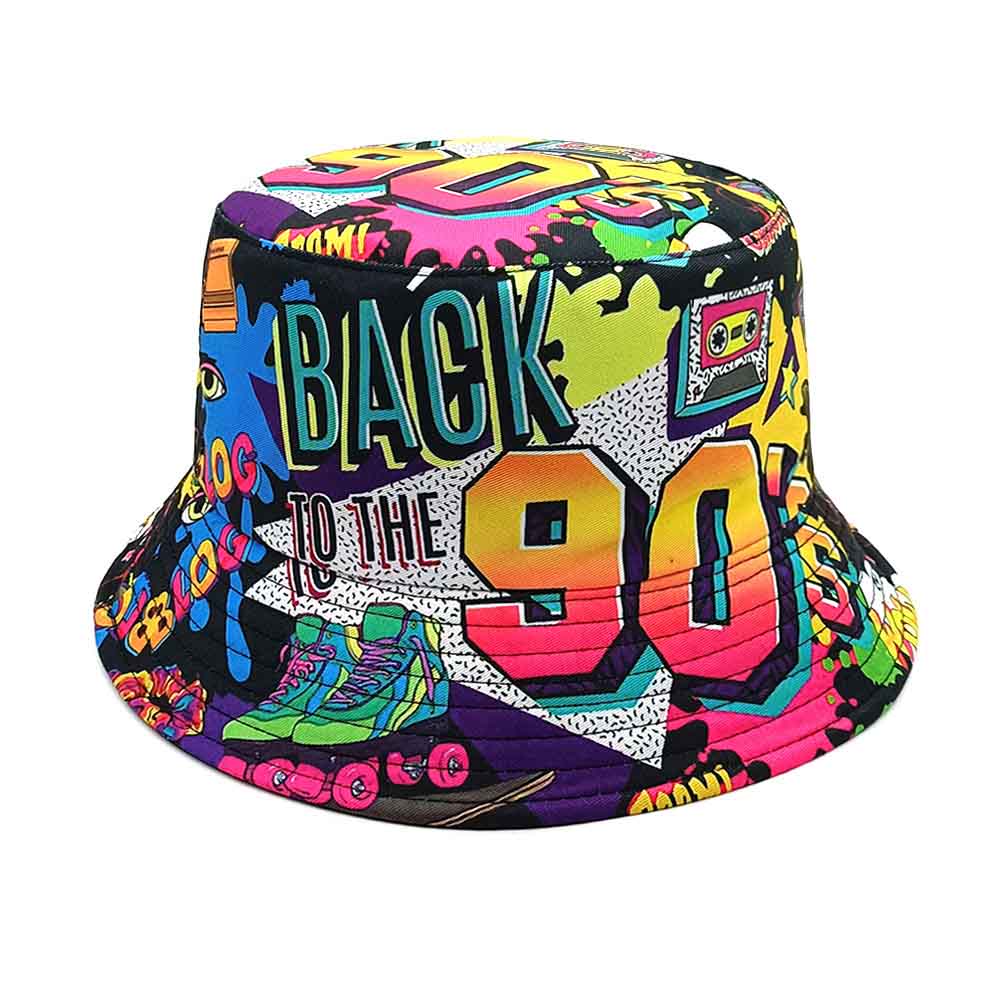 Retro 80 90s vintage Bucket Ha - Packable Hat Nylon recension och pris