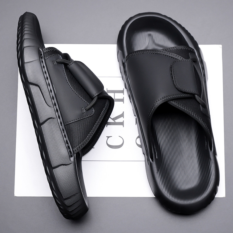 2026 Summer New Slippers for M - Flip Flop Leather Men recension och pris