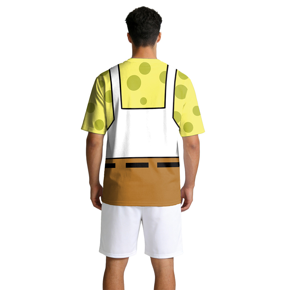 Sponge & Patrick Star Cosplay  - Tee Graphic Print recension och pris